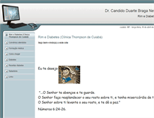 Tablet Screenshot of candidoduartebraganeto.site.med.br