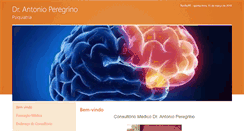 Desktop Screenshot of aperegrino.site.med.br