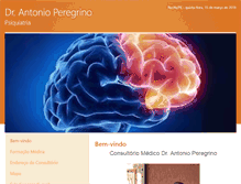 Tablet Screenshot of aperegrino.site.med.br