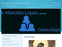 Tablet Screenshot of drmarcellolopes.site.med.br