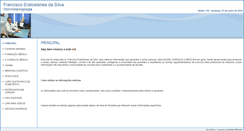 Desktop Screenshot of drfranciscosilva.site.med.br