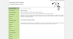 Desktop Screenshot of dramlcampos.site.med.br