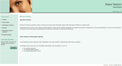 Desktop Screenshot of minhagineco.site.med.br