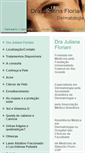 Mobile Screenshot of julianafloriani.site.med.br