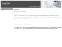 Tablet Screenshot of dracinara.site.med.br