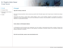 Tablet Screenshot of drrogerioabdoneser.site.med.br