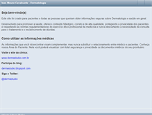 Tablet Screenshot of inesmoura.site.med.br