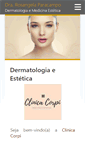 Mobile Screenshot of clinicacorpi.site.med.br