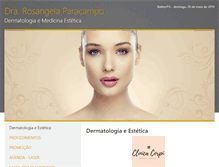 Tablet Screenshot of clinicacorpi.site.med.br
