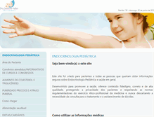 Tablet Screenshot of drajesselinahaber.site.med.br