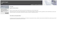 Desktop Screenshot of caponi.site.med.br