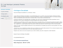 Tablet Screenshot of drluispereira.site.med.br