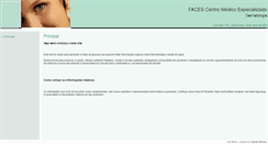 Desktop Screenshot of centromedicofaces.site.med.br
