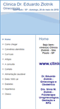 Mobile Screenshot of clinicadreduardozlotnik.site.med.br