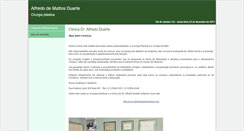 Desktop Screenshot of alfredoduartemedico.site.med.br