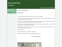 Tablet Screenshot of alfredoduartemedico.site.med.br