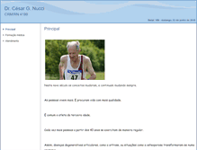 Tablet Screenshot of drcesarnucci.site.med.br