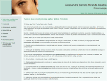 Tablet Screenshot of draalessandraseabra.site.med.br