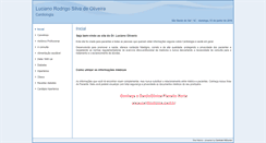 Desktop Screenshot of drlucianooliveira.site.med.br